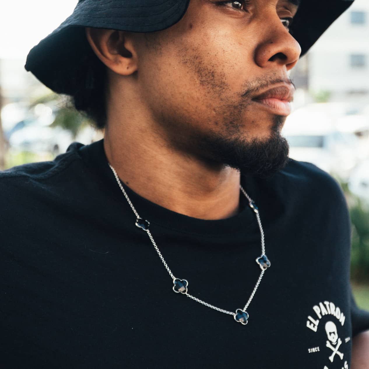 Corrente Trevo masculina - Promoção Dia Dos Pais !