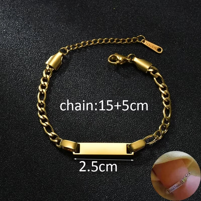 Bracelete personalizado Olhar do infinito- Promoção Para o Dia Dos Pais
