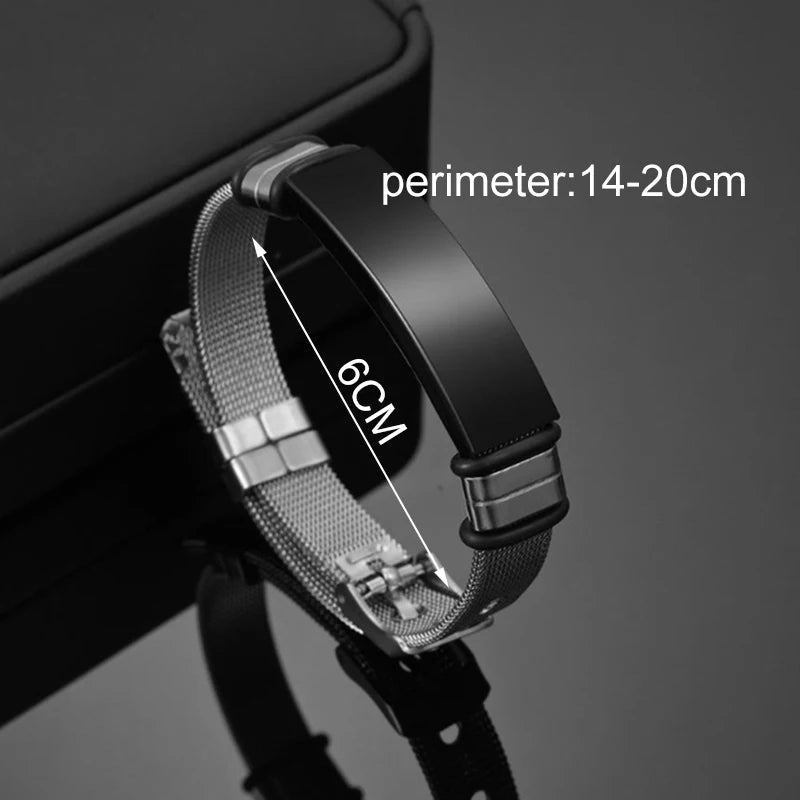 Bracelete personalizado Olhar do infinito- Promoção Para o Dia Dos Pais