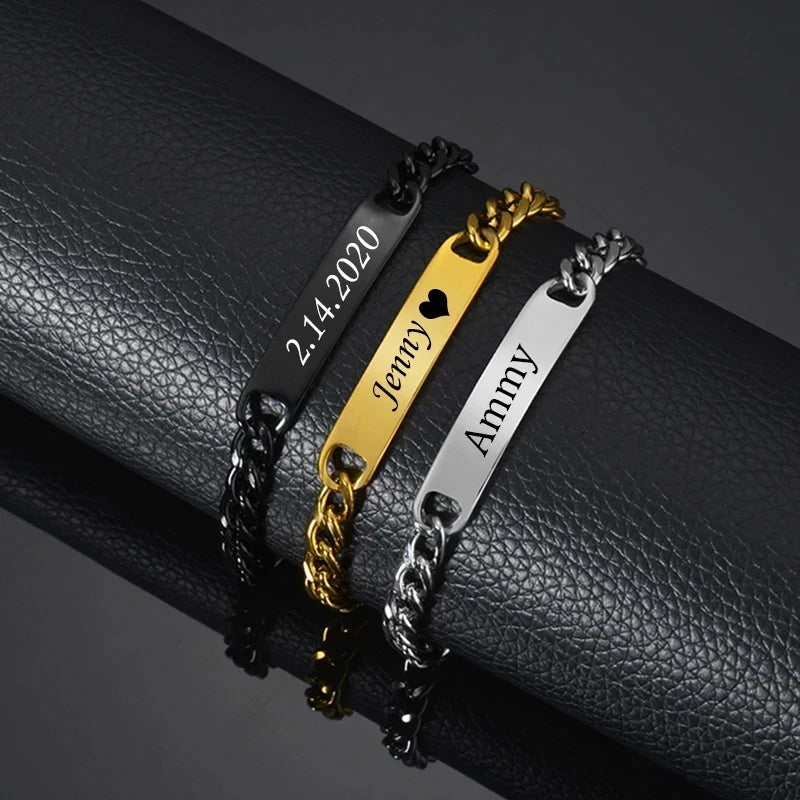 Bracelete personalizado Olhar do infinito- Promoção Para o Dia Dos Pais