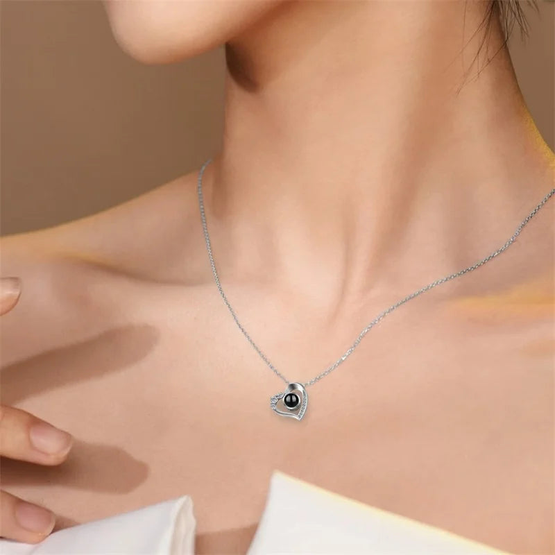 Colar de projeção personalizado- Colar Projeção do Amor- Promoção Dia Dos Namorados